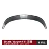 Adecuado para Bmw Serie 3 Familiar F31 2013-19 Modificación de Alerón Trasero de Ala Media Estilo Hoja