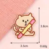 Parche Bordado Termofusible de Animales de Dibujos Animados Pegatinas de Tela Coreanas DIY Souvenir Hecho a Mano Pegatinas de Parche Accesorios Etiquetas de Tela para Planchar