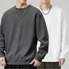Camiseta de Manga Larga para Hombre Destacada, Estampado de Marca de Moda, Top Otoño/Invierno, Sudadera, Camiseta Interior Juvenil, Camiseta Base