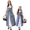 Vestidos Medievales Retro Europeos y Americanos 2025, Disfraces para Teatro Renacentista, Conjuntos para Padres e Hijos que Entallan la Cintura