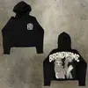 Sudadera con capucha para hombre Y2K Harajuku Hip Hop Estampado Gráfico de Dibujos Animados Pullover Moda Casual Holgada Sudaderas Hombre