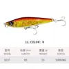Cebo Señuelo Minnow Hundimiento Entrega Directa de Fábrica 19G/85Mm Lanzamiento a Larga Distancia Pesca en Mar Señuelo Artificial para Atún 9237