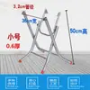 Frete Grátis Pernas de Mesa de Jantar Suporte de Mesa Dobrável Simples Estrutura de Mesa Grande para Barraca de Comida Pernas de Mesa de Ferro Aço Inoxidável He Zhi Zhang