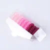 Paquete de 9 Gomas para el Cabello de Alambre de Teléfono Degradadas para Mujer, Bandas para el Cabello Simples de Verano con un Toque de Alta Gama, Nuevas Cuerdas para el Cabello de Moda