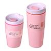 Taza reutilizable para café helado de 20 oz transfronteriza, libre de BPA, doble capa de acero inoxidable, taza de viaje para café caliente de 12 oz