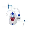 Bomba de Vácuo Eletromagnética Sem Óleo GL-805 Pesquisa Científica de Laboratório Vácuo de Líquido Filtro de Bactérias Bomba de Vácuo