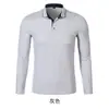 Camisa polo de manga larga haciendo camiseta ropa de trabajo logo impreso cultura de fiesta camisa publicitaria cuello solapa ropa de trabajo haciendo bordado