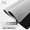 Venda Direta da Fábrica Pad de Mesa para Computador de Linho Mouse Pad Cor Sólida Pad de Mesa de Alta Qualidade Superfície Fina Linho Pad de Controle de Precisão