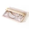Mini Bolsa de Almacenamiento para Joyería, Pendientes, Anillos, Pulseras, Almacenamiento y Organización de Joyería, Bolsa Transparente con Cremallera para Joyería de Viaje y Monedas