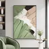 Pintura Decorativa de Pared para Fondo de Sofá Estilo Minimalista Moderno con Microimpresión Artística Pintura Decorativa para Entrada Pintura Plana Abstracta Pintura de Piso
