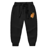 Pantalones largos de estilo coreano para niños, primavera y otoño, ropa de bebé, pantalones deportivos casuales de algodón unisex, 2023