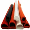Tira de Silicona en Forma de E Tira Selladora Resistente a Altas Temperaturas Tira de Goma de Silicona Tipo E para Arrocera Horno Máquina de Hornear Sellado de Bordes Tira Anticolisión Amortiguadora de Impactos Impermeable