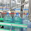 Linha de Produção Totalmente Automática de Água Pura Engarrafada Osmose Reversa + Esterilização por Ozônio Remoção de Tampa, Lavagem e Enchimento de Garrafas Máquina Tudo-em-Um
