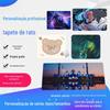Publicidade borracha mouse pad grande mesa tapete anime bloqueio mouse pad jogo grosso mouse pad atacado