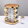 Estante giratorio para condimentos Hogar Cocina Botella de condimento Tarro de condimento traje Tarro de condimento Suministros de cocina Exportación transfronteriza Venta al por mayor