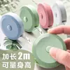 Cinta métrica de 2 m, Mini cinta métrica, Cinta métrica suave, Multifuncional, Alta precisión, Tamaño pequeño, para medir medidas corporales, circunferencia de la cintura, circunferencia del busto y tela