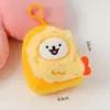 Porta-moedas Capivara Personalizado Desenho Animado Fofo Bolsa de Armazenamento Infantil Bolsa Pequena de Pelúcia Mini Carteira Atacado