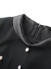 2616409-Vestido Falso de Dos Piezas Ligeramente Maduro de Gama Alta Profesional Cintura Ceñida Falda con Temperamento de Socialité Ropa para Mujer Nanyou
