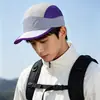 Gorra de Béisbol de Secado Rápido para Hombres y Mujeres, Protección Solar para Exteriores, Transpirable, Malla Fina, Gorra de Pico, Deportes de Primavera y Verano, Protección Solar, Gorra con Cordón