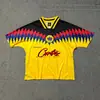 Comércio Exterior Transfronteiriço Corteizz Ilha do Diabo camiseta de manga curta solta casual masculina versátil Street alta rua Jersey
