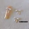 Lz Novos Acessórios para Nail Art Laço Zircônia Super Brilhante de Alta Qualidade Decoração de Unha Laço de Fita Acessórios de Unha Vestíveis