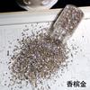 Mineral Diamante Triturado Arte para Uñas Galaxia Polvo Brillante Resina de Cristal Hecho a Mano DIY Arena Líquida Relleno de Mahjong Vidrio