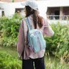 Mochila de nylon impermeável ultraleve para mulheres, mochila pequena casual para montanhismo, caminhada ao ar livre e viagens