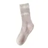Calcetines de Yoga Profesionales Antideslizantes Primavera Otoño Calcetines de Media Pantorrilla para Mujer Especiales para Interiores Fitness Pilates Ejercicio Calcetines de Piso para Adultos