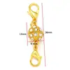 Accesorios para Joyería DIY Broche de Langosta Broche Magnético Conector para Pulsera y Collar Cadena de Cola de Broche Magnético Eslabón de Cadena W306