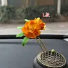 Materiais para Flores de Veludo DIY, Ferramentas para Iniciantes, Tábua de Rolagem de Filamento de Madeira Sólida, Escova de Cerdas de Javali, Grampos, Tesoura para Engrossar e Pontuar, Recozimento (Padrão)