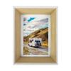 Porta-Retrato de Madeira Maciça com Borda Chanfrada para Pendurar e Montar, Adequado para Exibição Universal em uma Mesa ou Parede, 6 polegadas, 8 polegadas, 10 polegadas, A4 Fotos Impressas