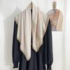 Pañuelo Cuadrado de Seda Imitada Dulce Estilo Japonés y Coreano con Estampado Floral 90 para Primavera y Verano Ropa de Negocios para Mujer Pañuelo de Seda Decorativo