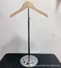 Tienda de Ropa Estante en T Estante en T Estante de Exhibición para Ropa Soporte de Perchero en T Perchero para Ropa Perchero Antideslizante Chasis de Acero Inoxidable