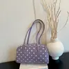 Bolsa de almohada de estilo coreano nueva para el verano 2026 para mujer, nicho, lunares, bolso de hombro único, moderno, simple, elegante, bolso de axila