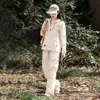 Conjunto Popular de Protección Solar Estilo Montaña Transmitido en Vivo para Mujeres, Protección UV de Verano, Ropa Ligera y Transpirable con Protección Solar, Imprescindible para Senderismo al Aire Libre