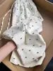 Pantalones Casuales de Pierna Ancha con Estampado de Lazo para Mujer Verano Delgados Talla Grande mm Gordo Holgados Look Adelgazante Estilo Coreano Drapeados Rectos