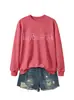 Amazon eBay loja independente moletom casual confortável e divertido feminino seringa gato estetoscópio coelho outono e inverno
