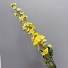 Grama Swallow Voadora de Três Pontas Flor Artificial Salão de Cerimônia de Casamento Decoração Teto de Casa Flor de Orientação de Estrada Arranjo de Flores Buquê de Flores Artificiais Materiais de Flores para Paisagismo