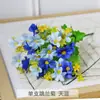 Flores de Margarita Artificiales, 28 Cabezas, para Decoración de Jardín y Hogar, Flores de Seda para Proyectos Exteriores, Crisantemos Silvestres Pequeños
