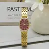 Reloj de Mujer Nuevo Naidu de Esfera Ovalada y Correa de Acero, Reloj de Nicho para Mujer con Tachuelas, Reloj de Cuarzo de Lujo Ligero de Gama Alta