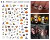 Pegatinas de Uñas Artísticas de Halloween Nuevas Calavera Pegatinas de Uñas Artísticas de Halloween Fabricante En Stock Wg656-678