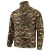 Chaqueta de Forro Polar Deportiva para Exteriores para Hombre Esdy, Capa Interior Cálida de Forro Polar, Chaqueta Casual de Trabajo para Hombre