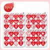 Pegatinas creativas de San Valentín para hacer tú mismo, decoración en forma de corazón, decoración de boda, material de cuenta de mano, regalos