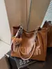 Bolso Grande para Mujer con Gran Capacidad, Nuevo Estilo Vintage 2026, Adecuado para Estudiantes Universitarios, Bolso de Hombro, Bolso Tote Diario Personalizado para el Trabajo