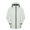 Chamarra cortavientos impermeable fina personalizable con estampado de logo, ropa para grupo de hombres y mujeres, chaqueta de trabajo de primavera y otoño con bordado