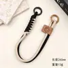 Estilo Britânico Cor Contrastante Corda de Algodão Trançada Cordão para Celular Pingente Curto de Mão Anti-Queda Antiderrapante Corrente de Celular para Usar no Pulso para Mulheres