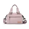 Bolsa Feminina Moderna e Estilosa 2026 Novo Modelo Simples Leve Bolsa de Ombro Versátil Impermeável Nylon Bolsa Transversal Bolsa de Mãe
