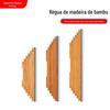 Régua de sub-linha placa de medição com distância de anzol bambu régua de sub-linha gancho de nós dispositivo de amarração placa de sub-linha suprimentos para equipamento de pesca