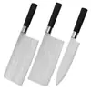 Conjunto de Facas de Cozinha de Aço Inoxidável para Uso Doméstico, Facas para Fatiar, Facas Yangjiang Padrão Damasco a Laser, Novo Estilo Chinês