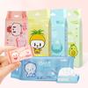 Eslite Shop Mini Wet Tissue Paper Portable Small Bag Crianças e Estudantes Removível Mão Wet Tissue Limpeza e Higienização Tecido Molhado
